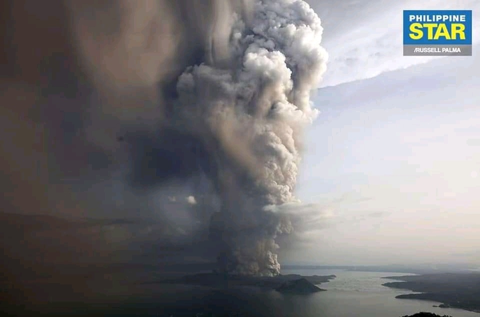Вулкан Таал, Филиппины 2020