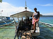 Прогулочная лодка, Филиппины, остров Самал
